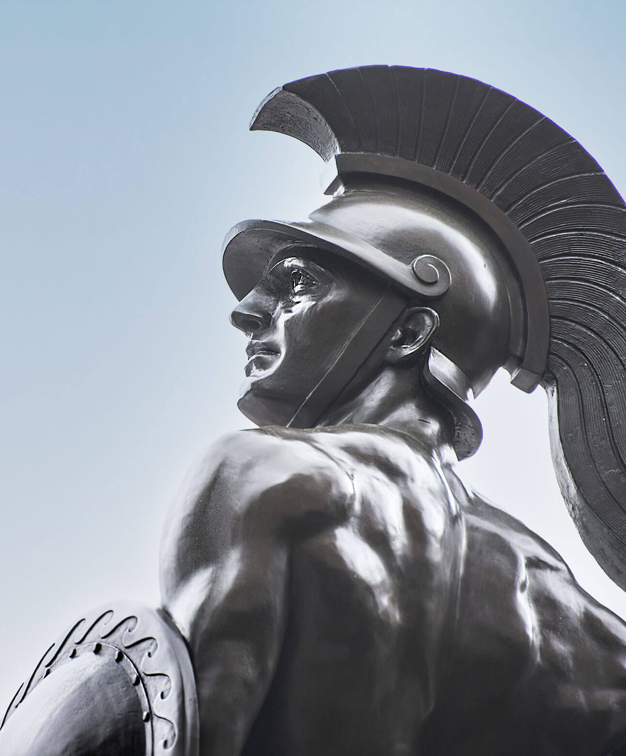 USC trojan statue
